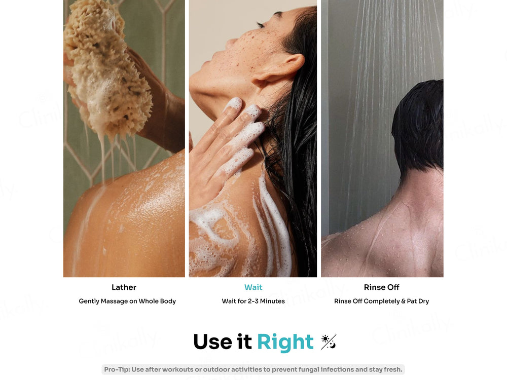 Kitcoz Anti Fungal Body Wash For Men & Women