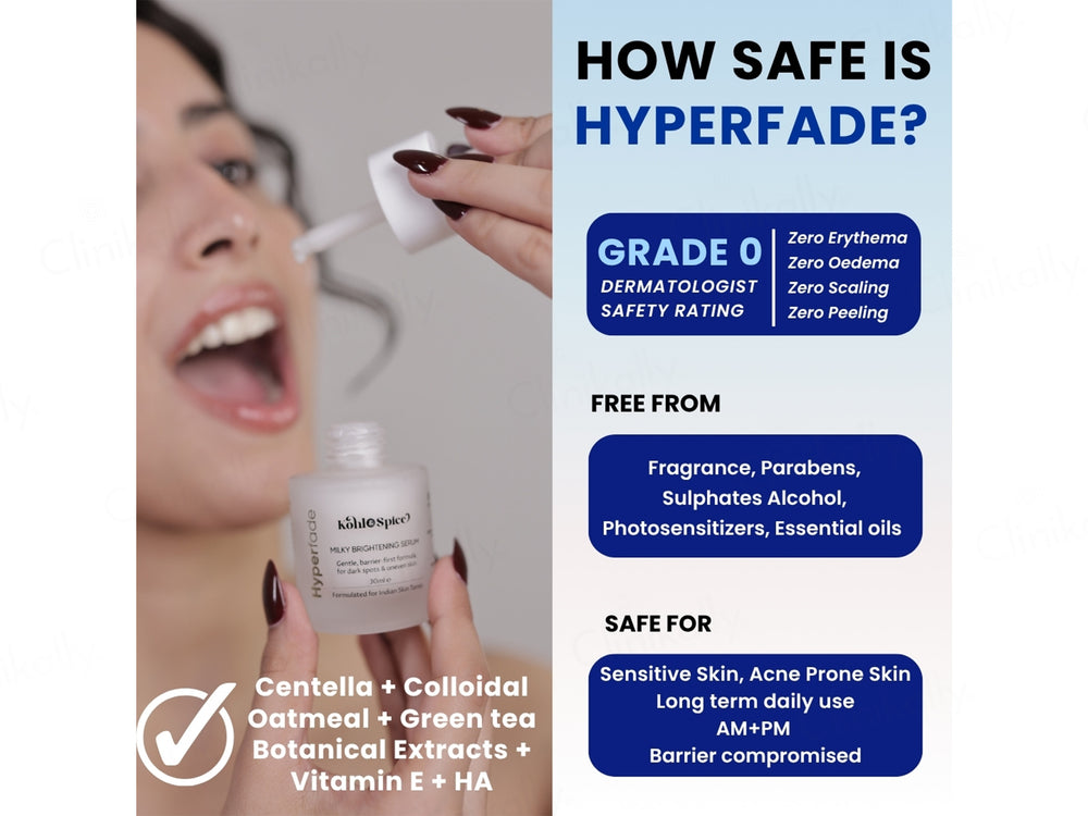 Kohl & Spice Hyperfade Milky Brightening Face Serum