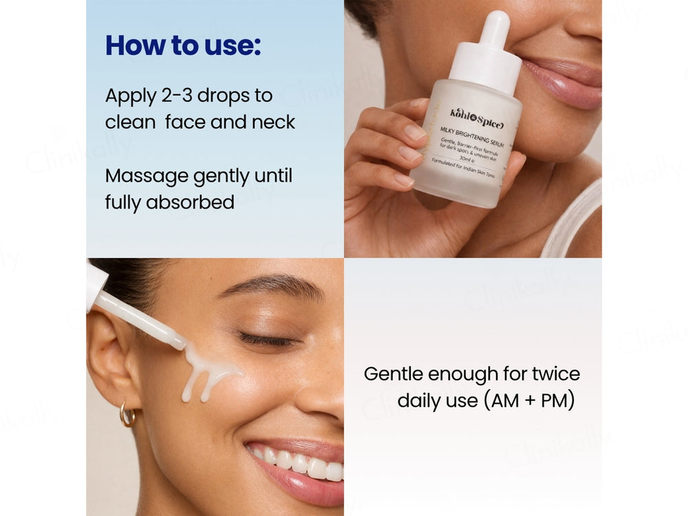 Kohl & Spice Hyperfade Milky Brightening Face Serum