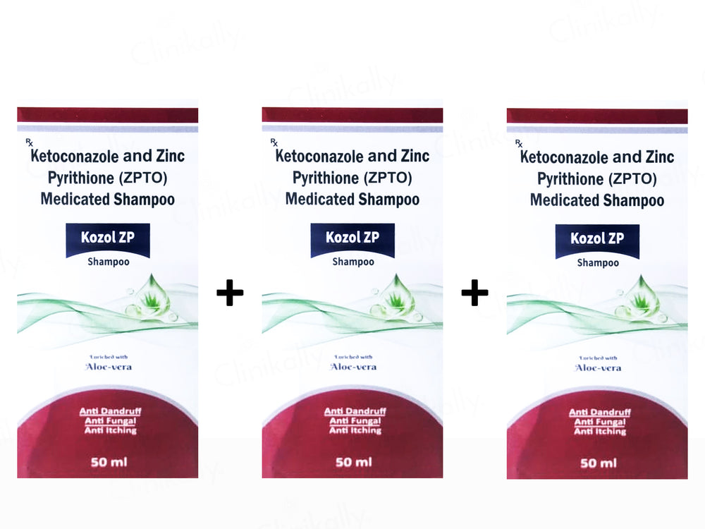 Kozol ZP Anti-Dandruff Medicated Shampoo