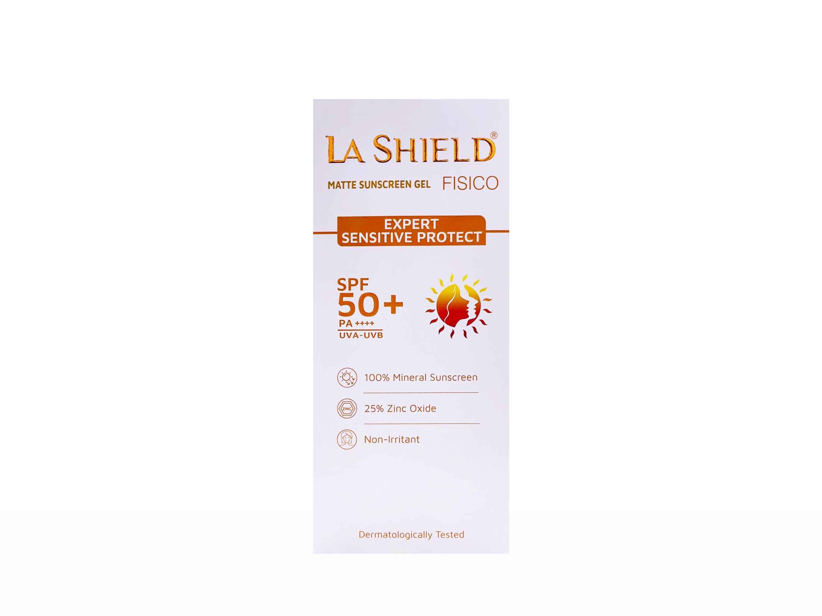 Buy La Shield Fisico Matte Sunscreen Gel SPF 50+ PA+++ Online at Best ...