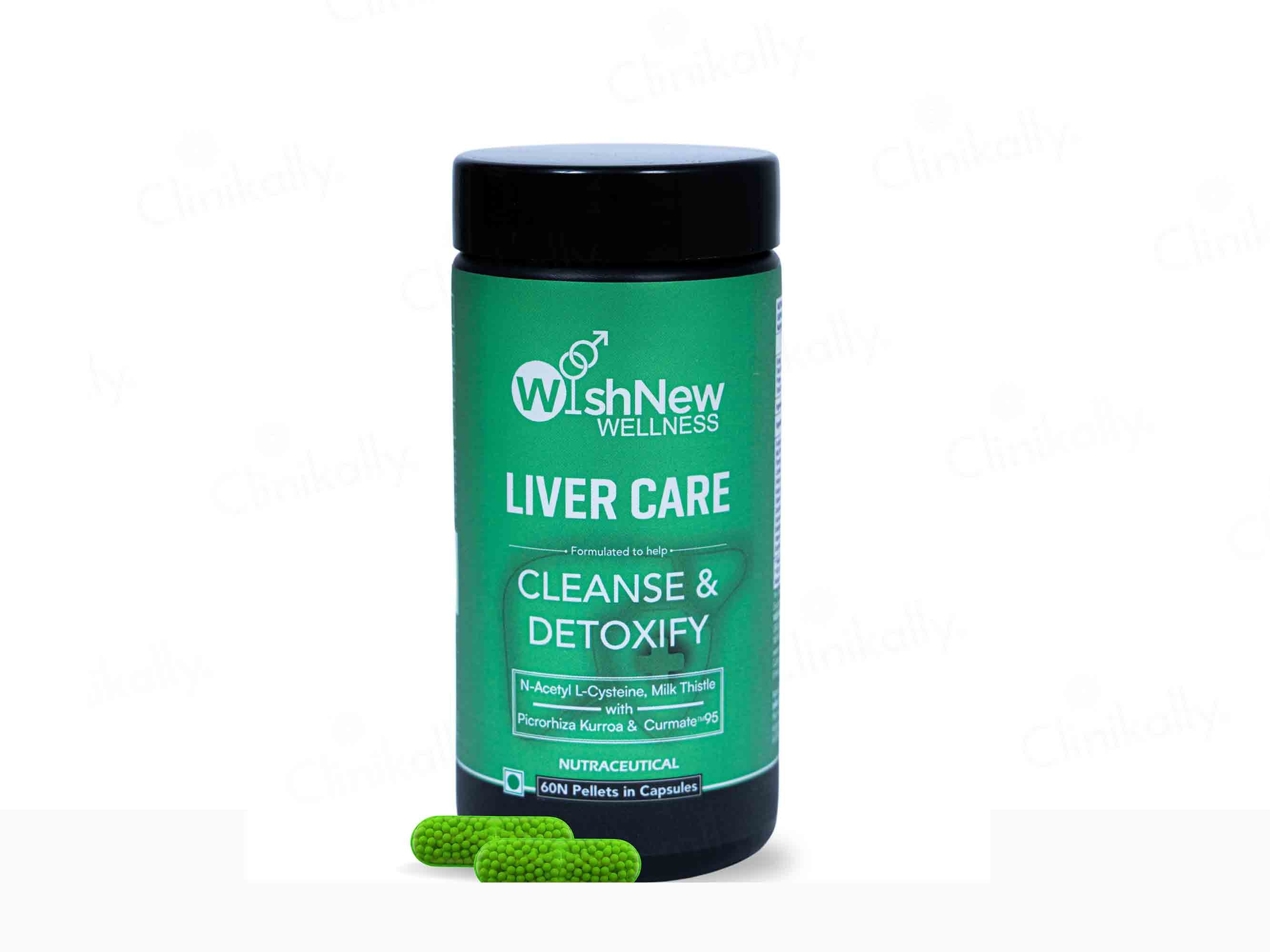 WishNew Wellness Liver Care Cleanse & Detoxify Capsule