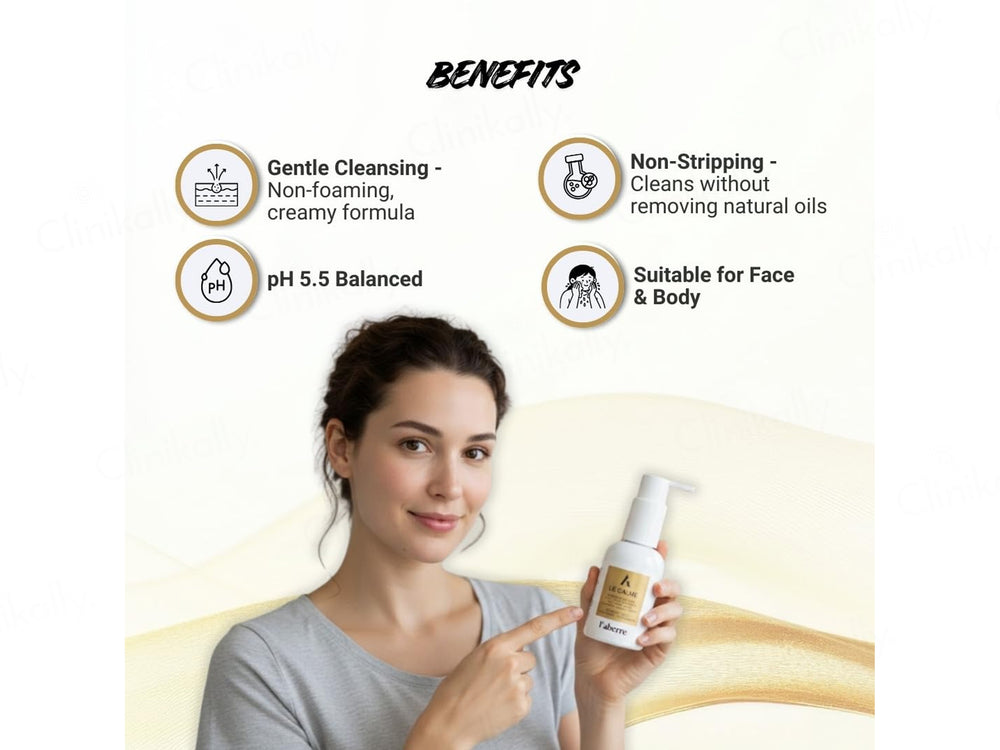 L'aberre Le Calme Gentle Clarifying Face & Body Cleanser
