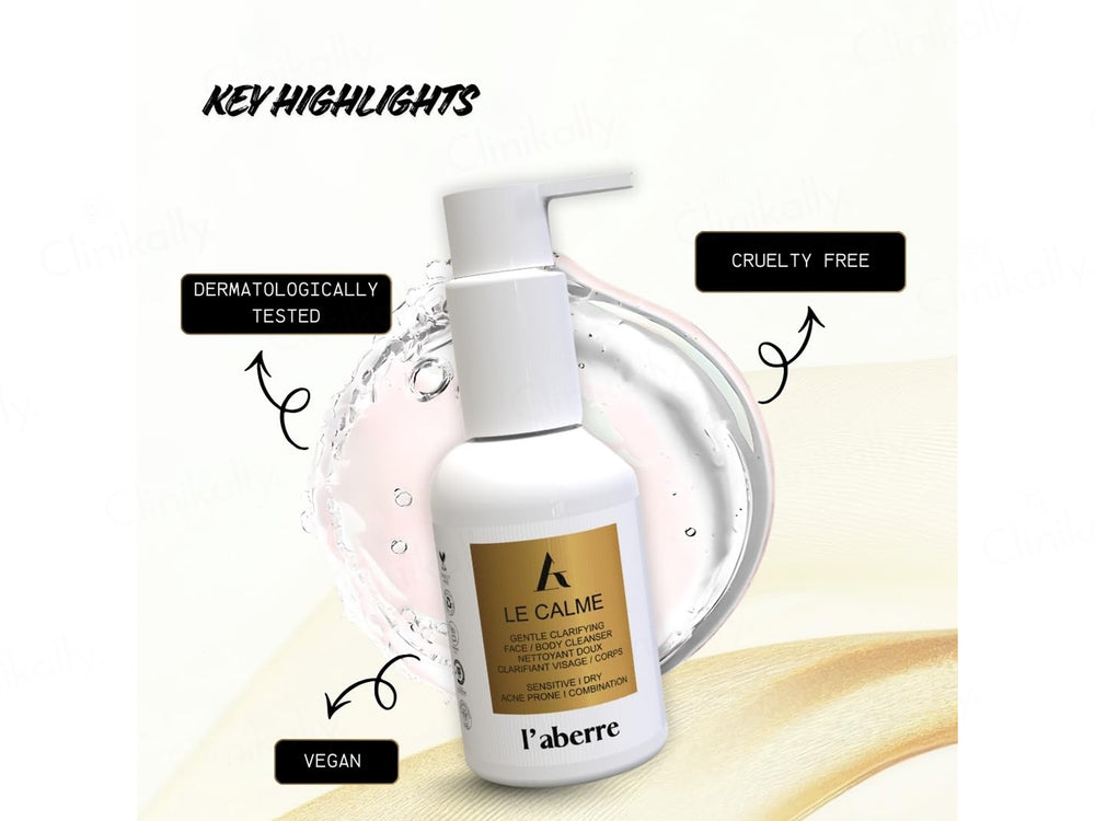 L'aberre Le Calme Gentle Clarifying Face & Body Cleanser