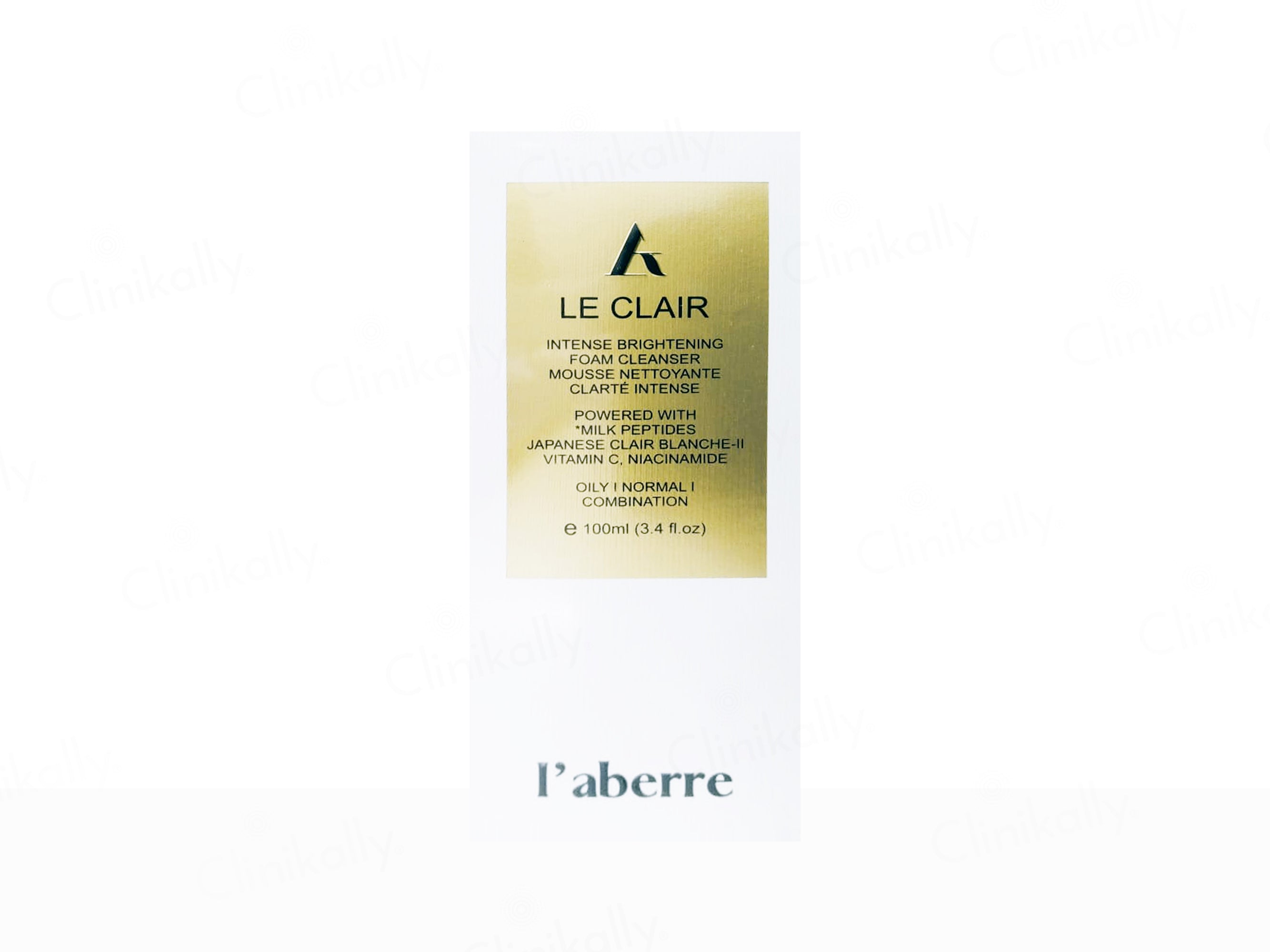 L'aberre Le Clair Intense Brightening Foam Cleanser