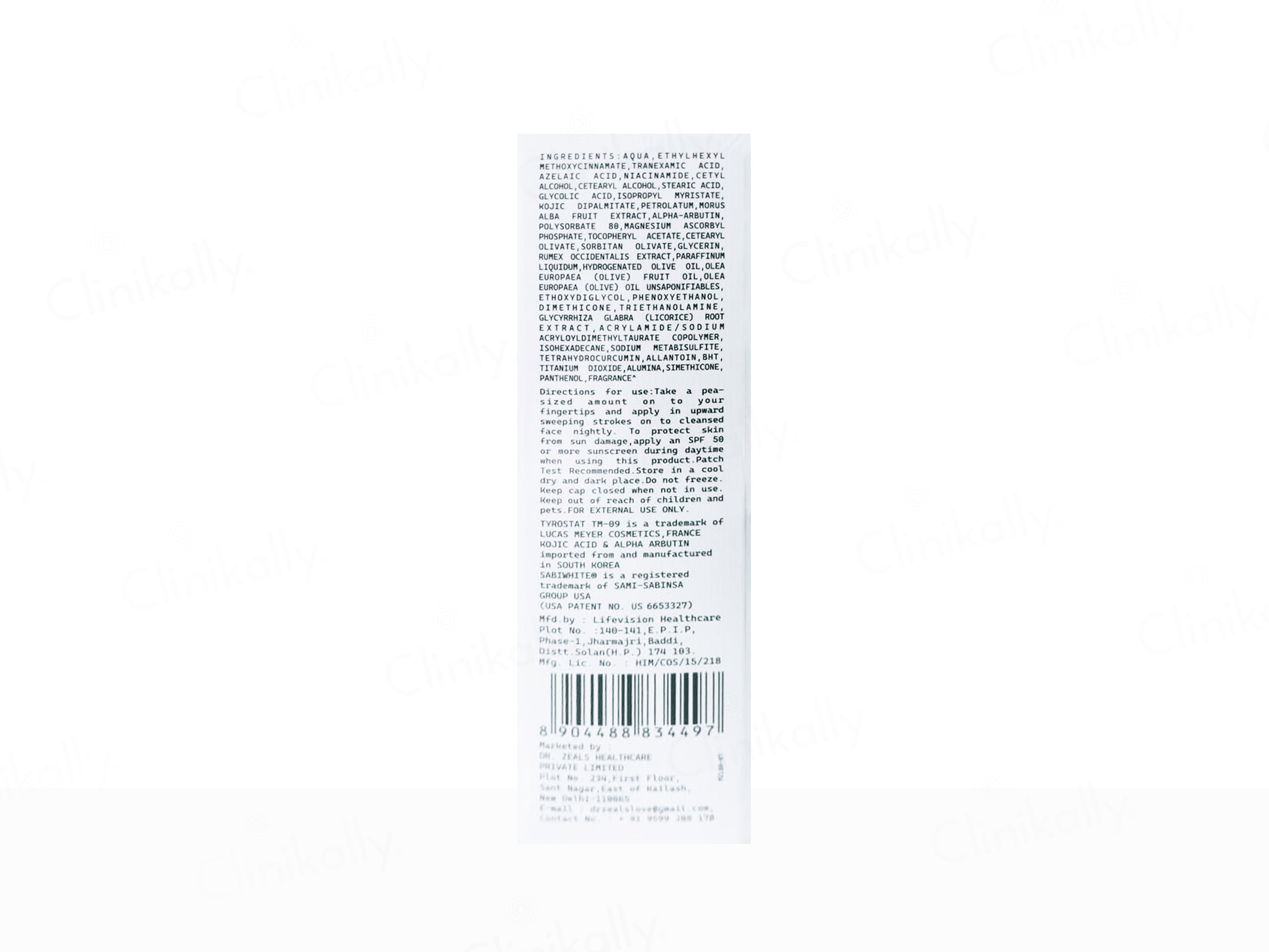 L'aberre Le Clair Skin Brightening Night Cream