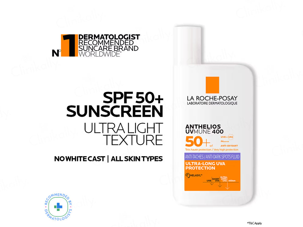 La Roche-Posay Anthelios UVMune 400 Anti-Dark Spots Fluid Sunscreen 50+ PA++++