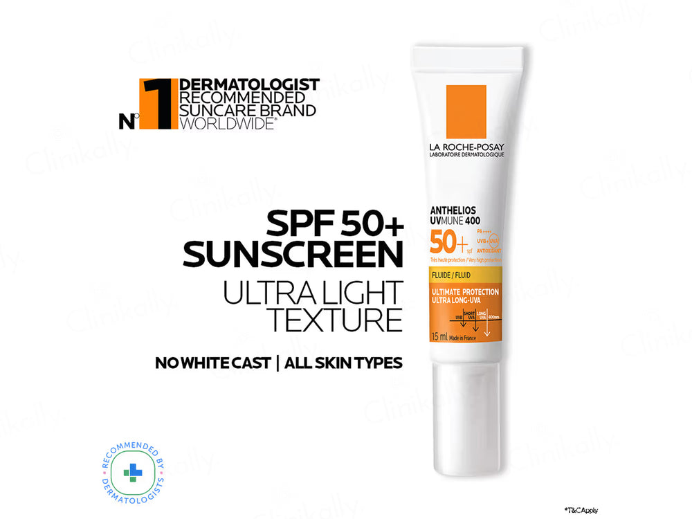 La Roche-Posay Anthelios UVMune 400 Invisible Fluid Sunscreen SPF 50+ PA++++