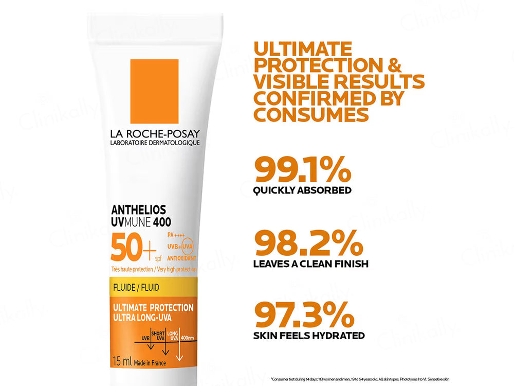La Roche-Posay Anthelios UVMune 400 Invisible Fluid Sunscreen SPF 50+ PA++++