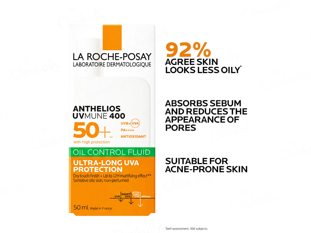 La Roche-Posay Anthelios UVMune 400 Oil Control Fluid Sunscreen 50+ PA++++