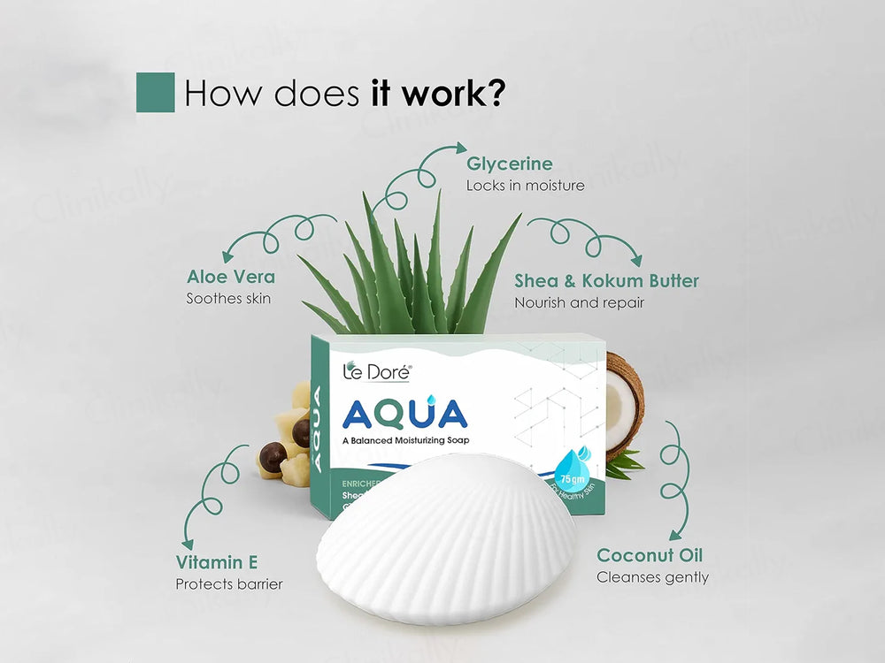 Le Dore Aqua Moisturizing Soap