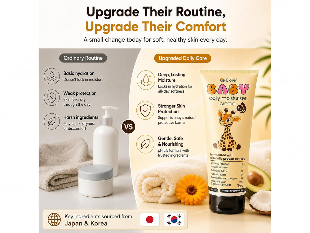 Le Dore Baby Daily Moisturiser Creme