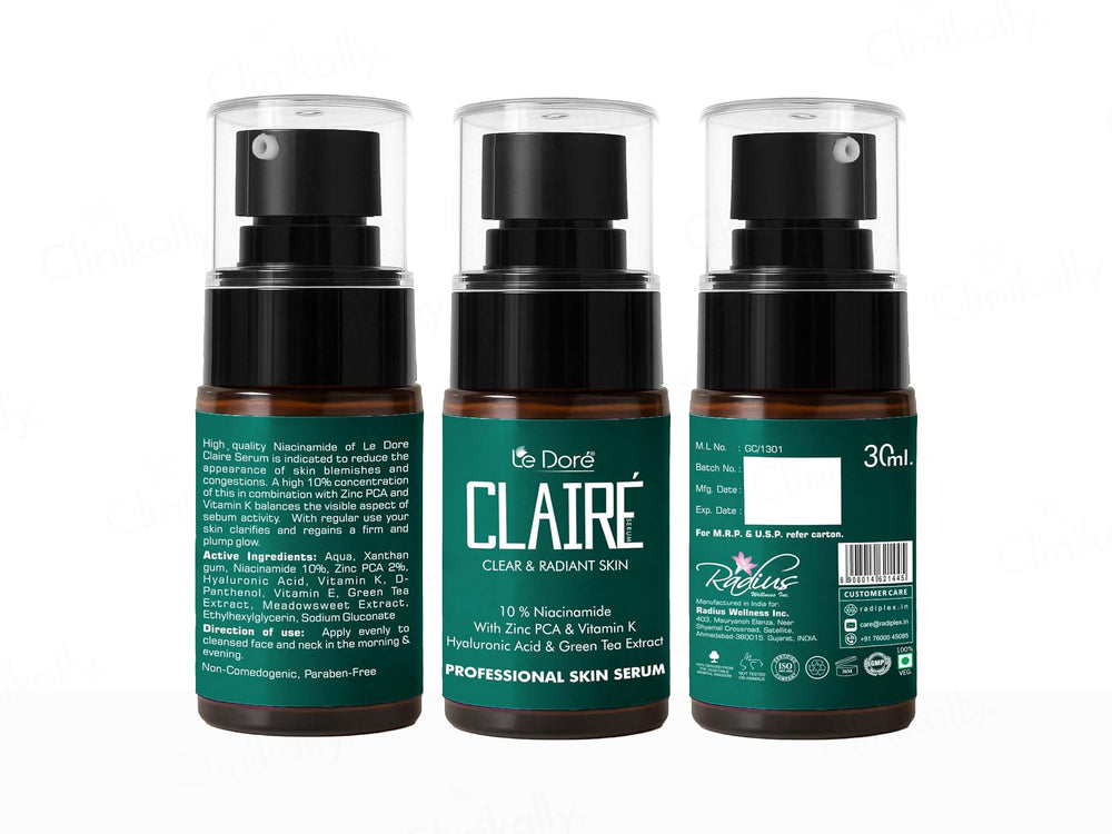 Le Dore Claire 10% Niacinamide Sebum Control Serum