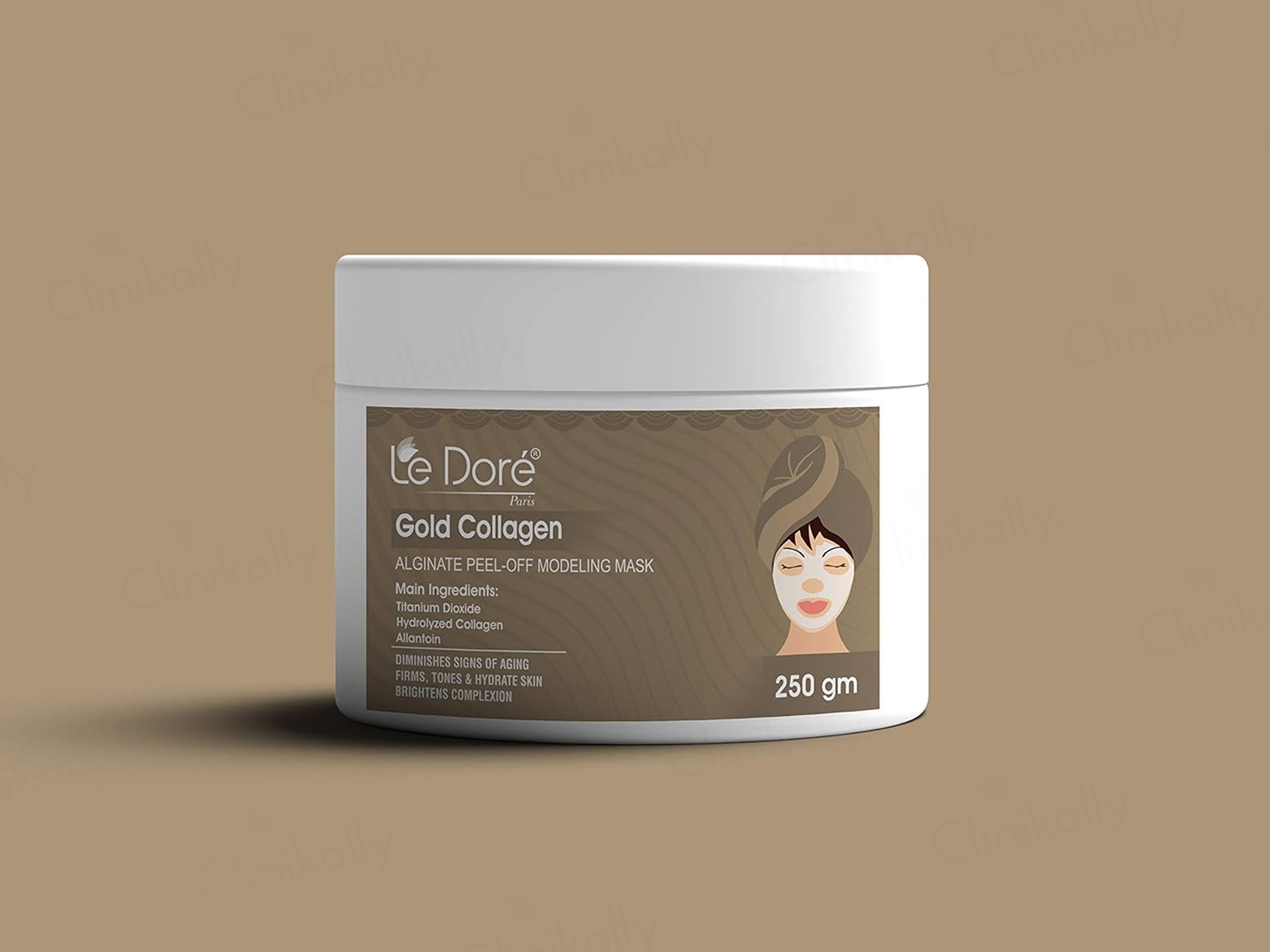 Le Dore Gold Collagen Alginate Peel-Off Modeling Mask