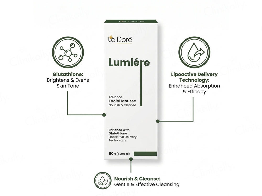 Le Dore Lumiere Advanced Nourishing Facial Mousse Face Wash