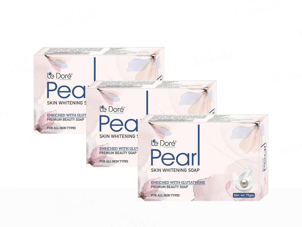 Le Dore Pearl Skin Whitening Premium Beauty Soap
