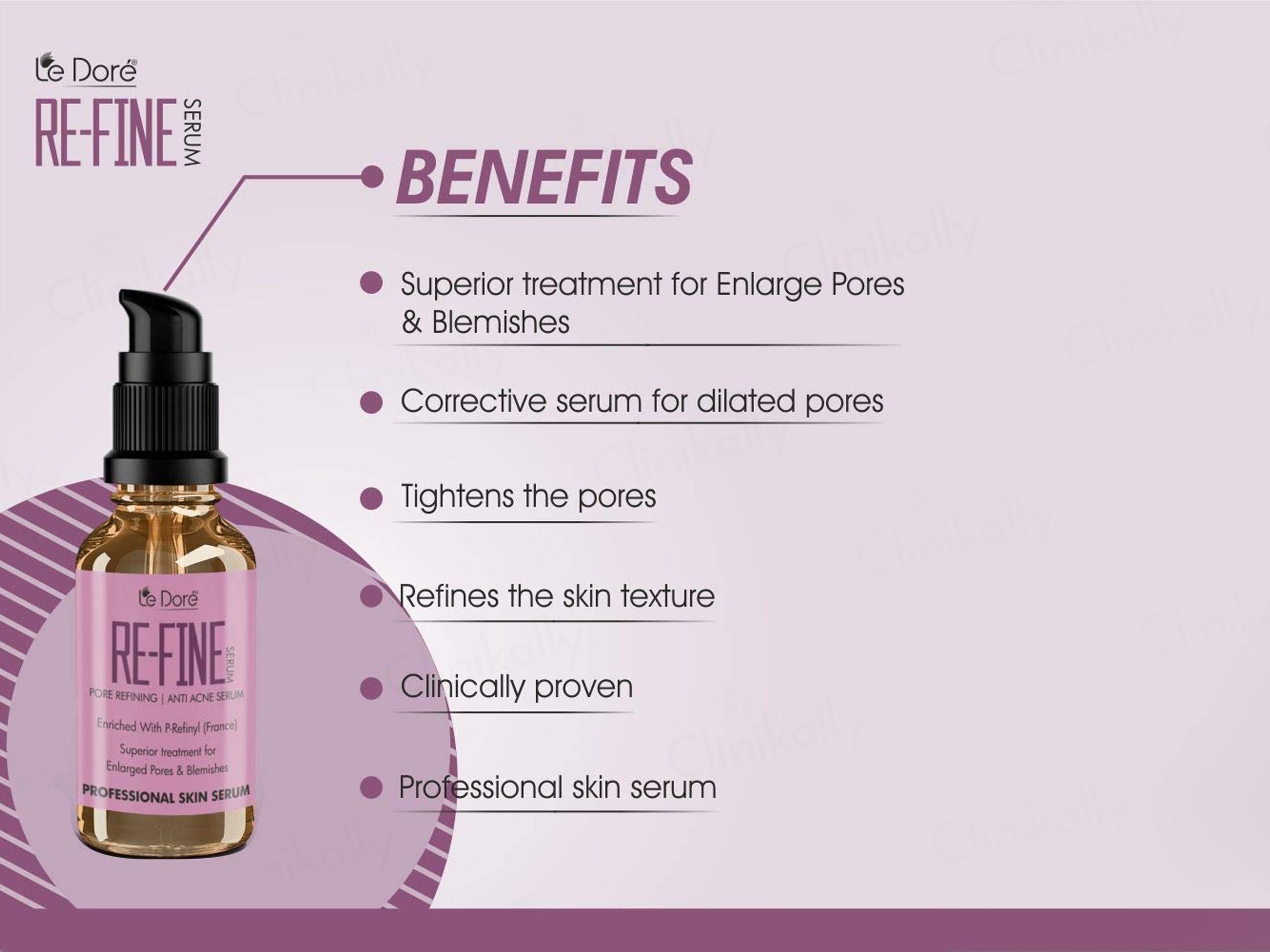 Le Dore RE-FINE Pore Refining Anti Acne Serum