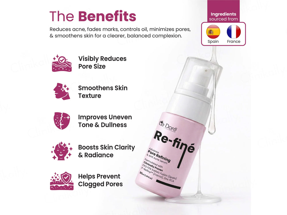 Le Dore RE-FINE Pore Refining Anti Acne Serum