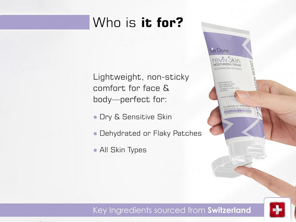 Le Dore RevivSkin Face & Body Moisturizing Cream