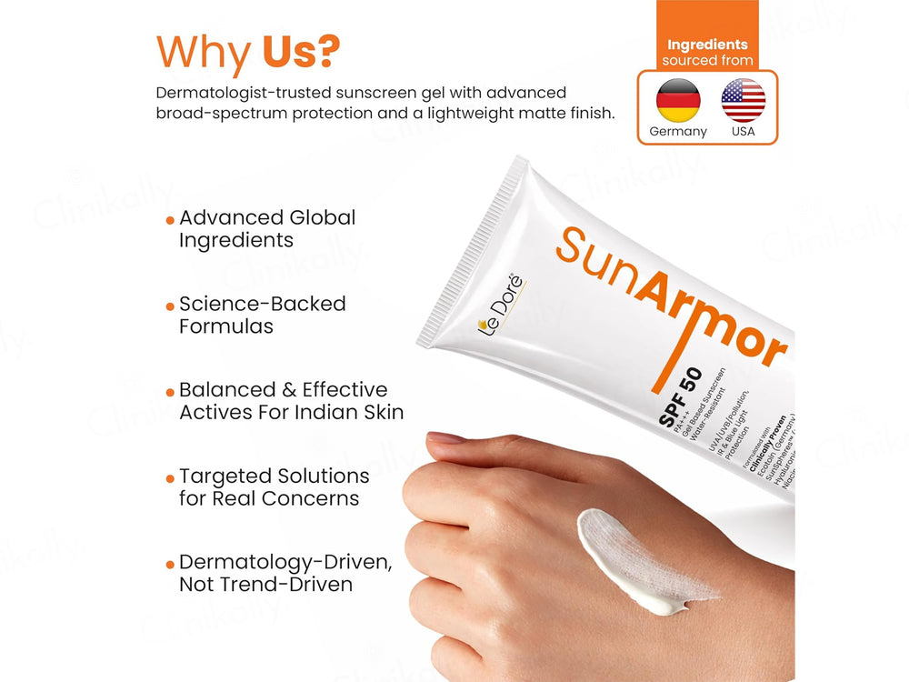 Le Dore Sunarmor Sunscreen Gel SPF 50 PA+++