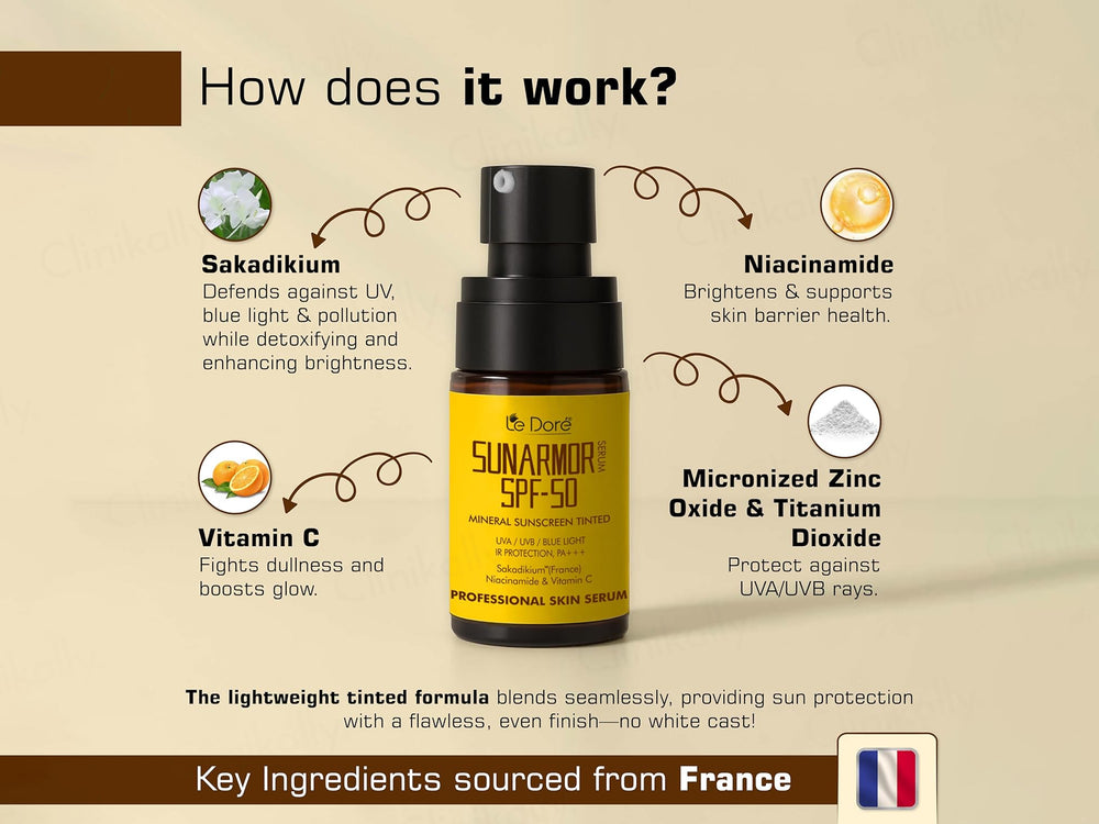 Le Dore Sunarmor Sunscreen Serum SPF 50 PA+++