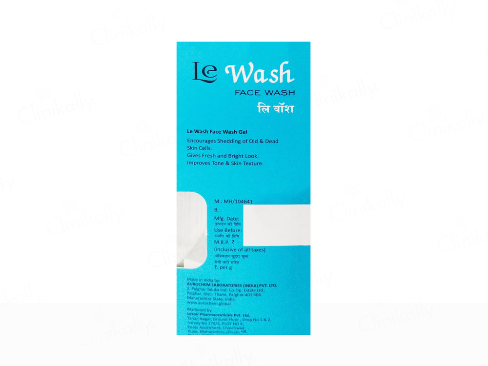 Lesoir Le Wash Refreshing Face Wash Gel