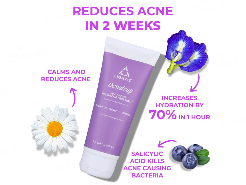 Light Up Dewdrop Anti-Acne Hydrating Face Wash