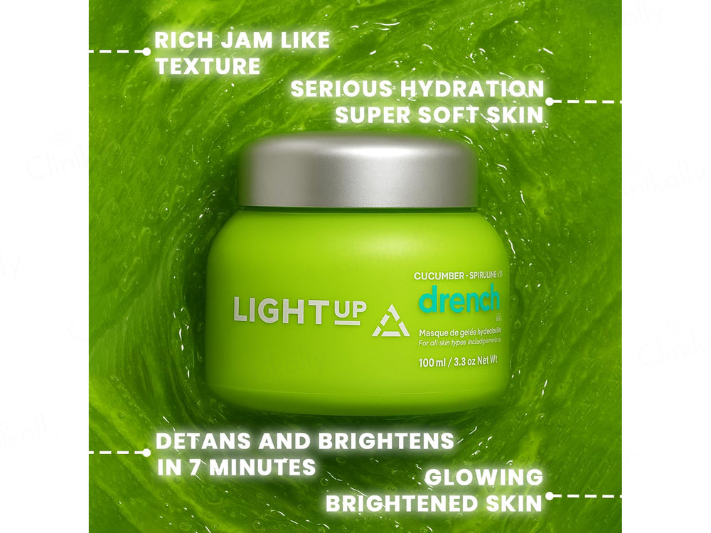 Light Up Drench Hydrating Jelly Face Mask