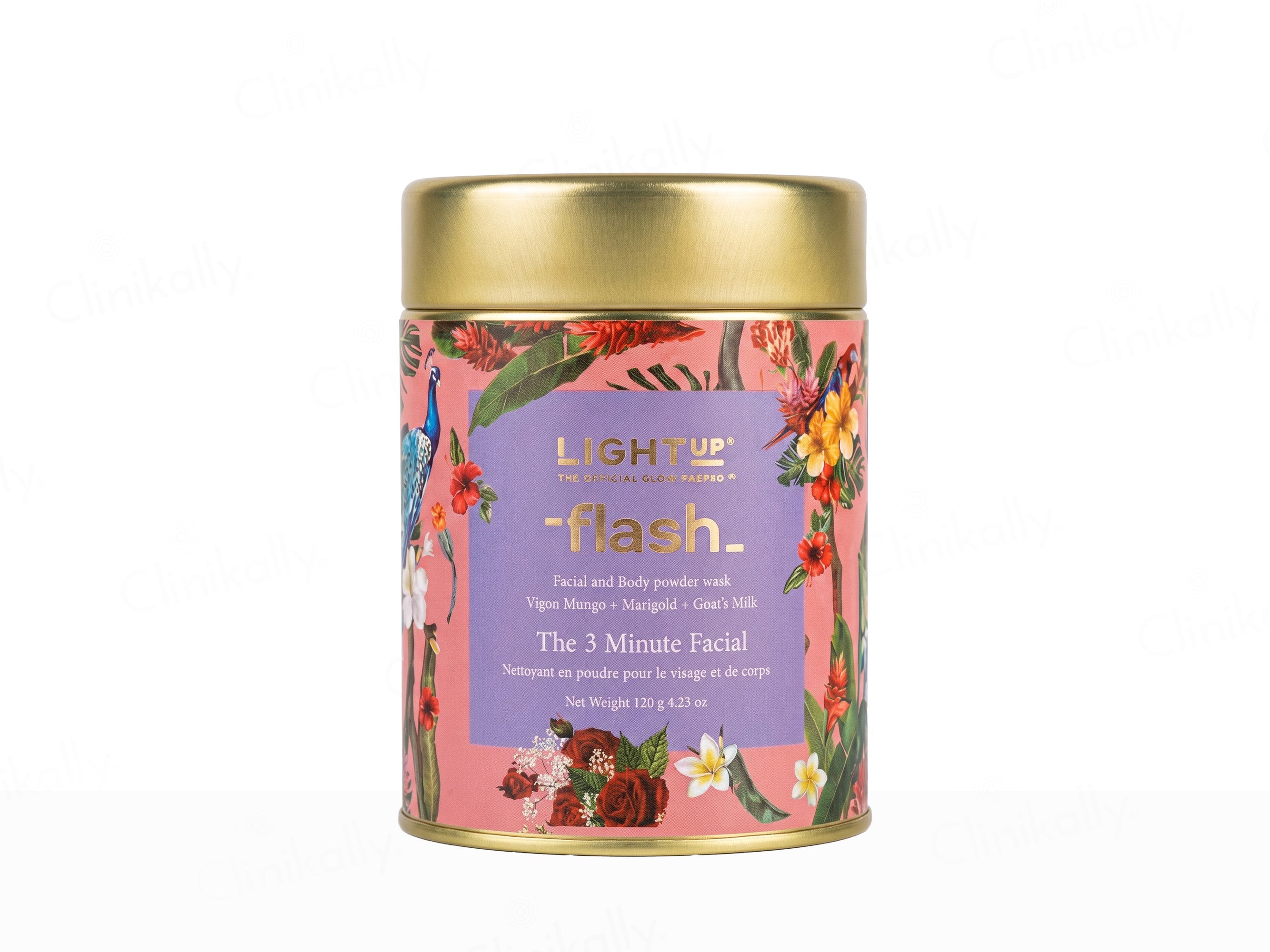 Light Up Flash Facial and Body Powder Wash