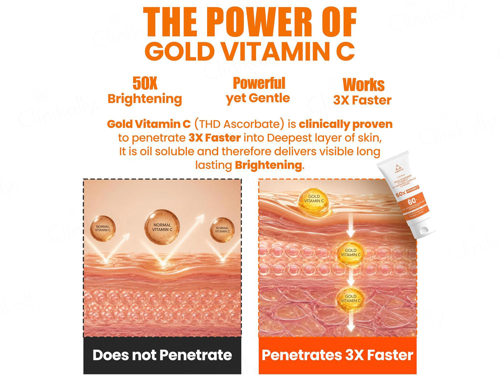 Light Up Gold Rush Gold Standard Vitamin C + 1% Ceramide Complex Sunscreen SPF 60 PA++++