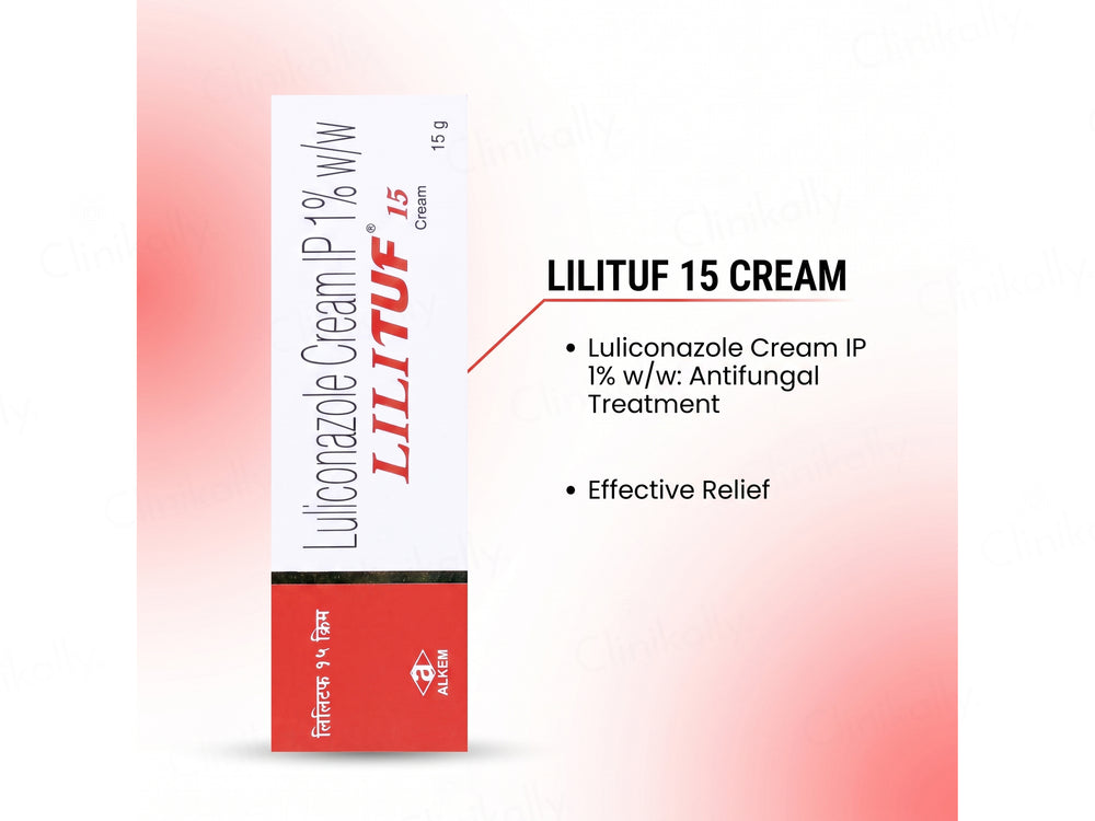 Lilituf 15 Antifungal Cream