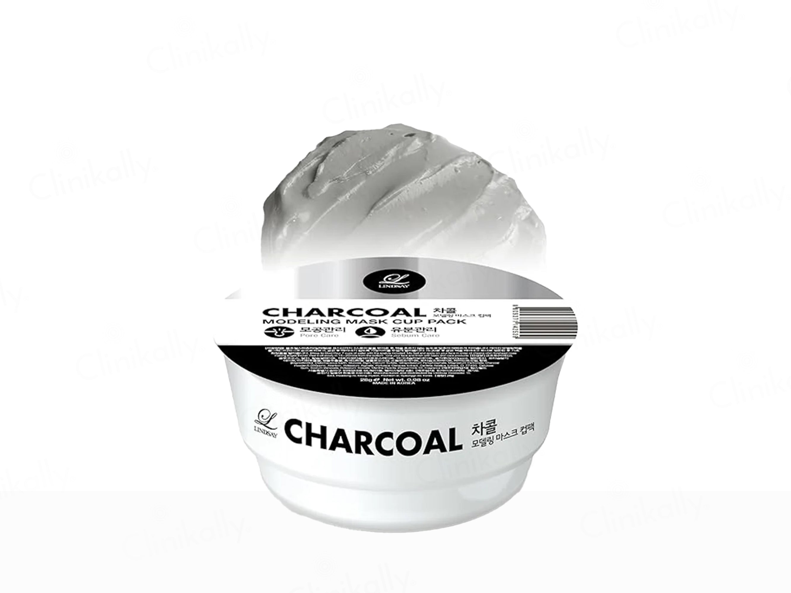 Lindsay Charcoal Modeling Mask Cup Pack
