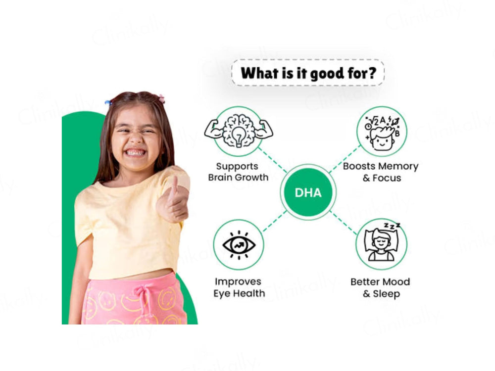 Little Joys DHA Brain Health Gummies - Natural Strawberry Flavour (2+ Years)