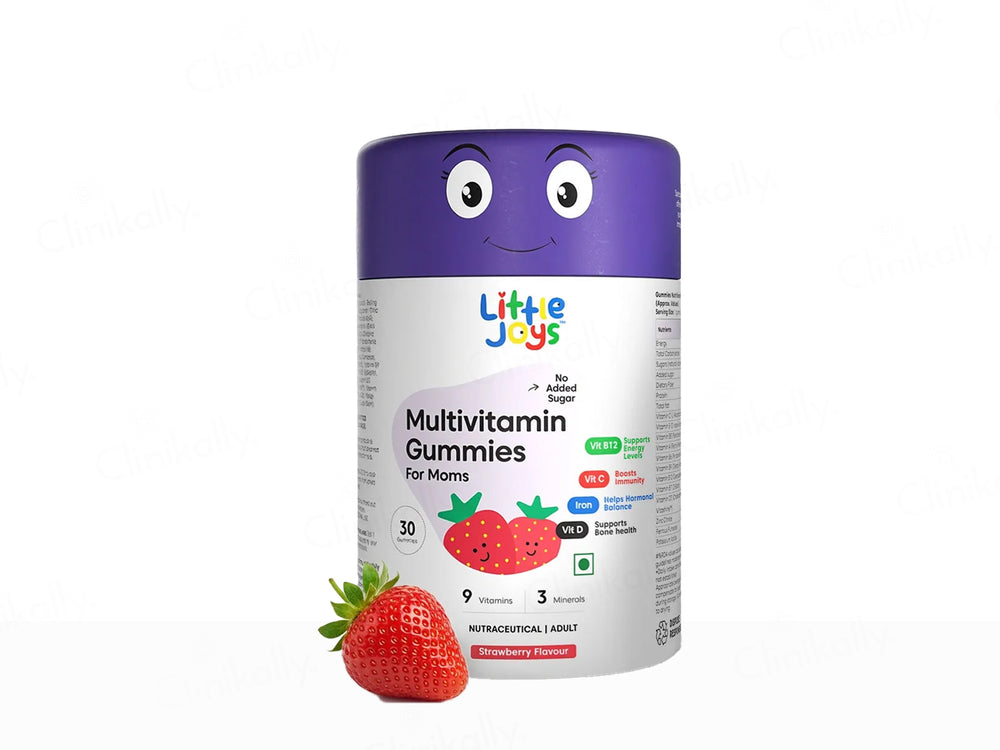 Little Joys Multivitamin Gummies For Moms - Strawberry Flavour