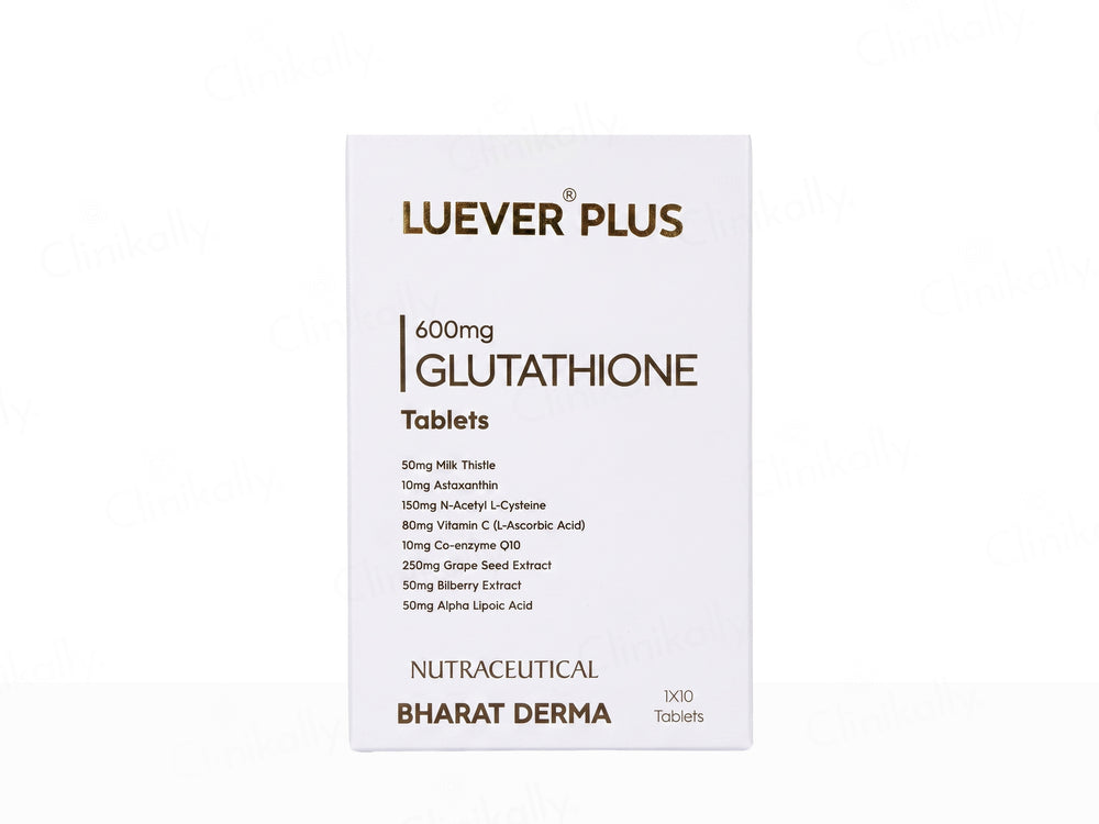 Luever Plus 600mg Glutathione Nutraceutical Tablet