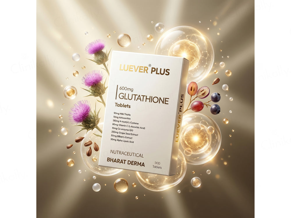 Luever Plus 600mg Glutathione Nutraceutical Tablet