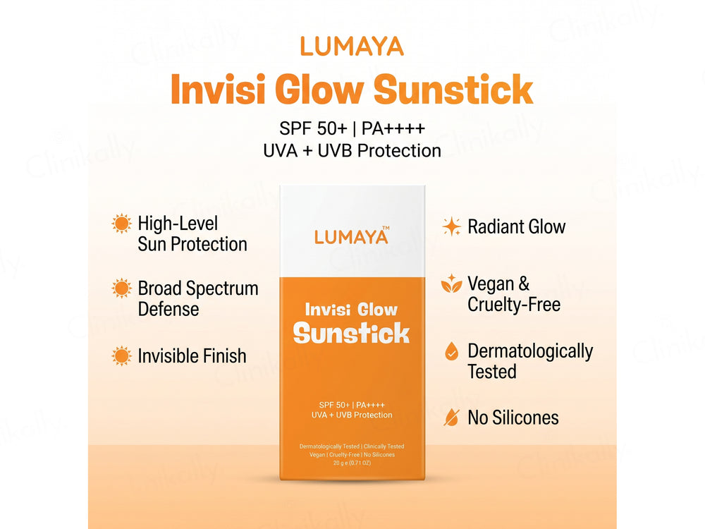 Lumaya Invisi Glow Sunstick Sunscreen SPF 50+ PA++++