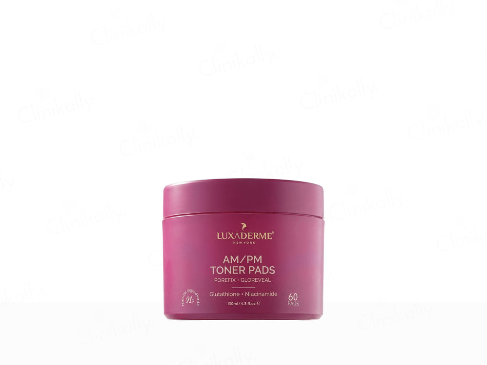 LuxaDerme AM/PM Toner Pads
