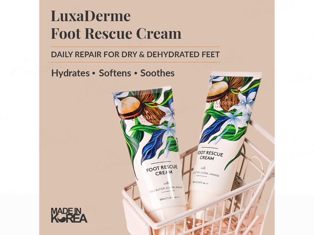 LuxaDerme Foot Rescue Cream
