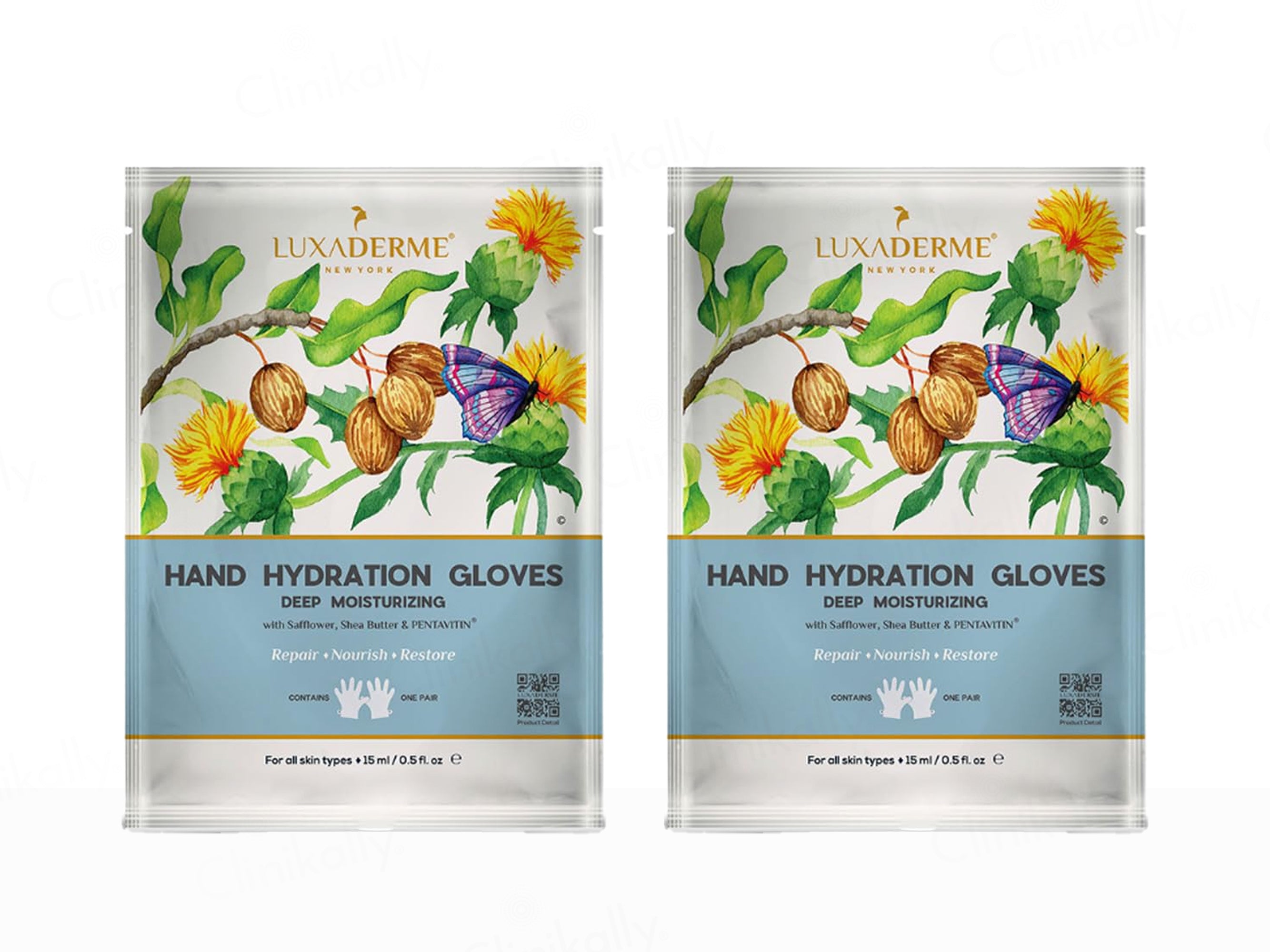 LuxaDerme Hand Hydration Deep Moisturizing Gloves