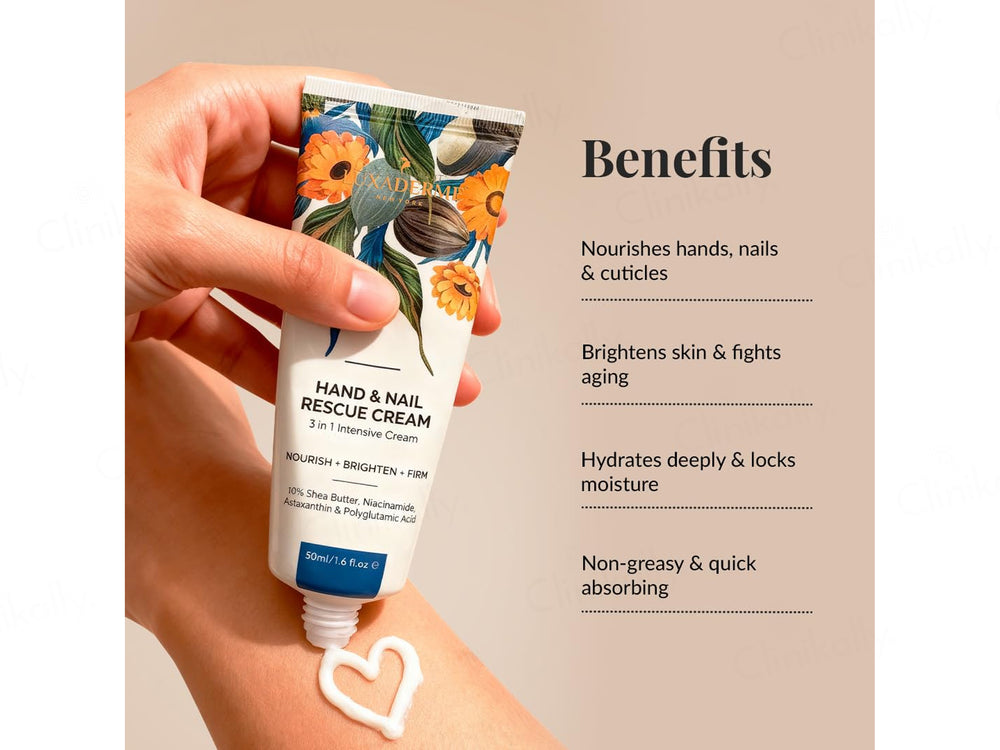 LuxaDerme Hand & Nail Rescue Cream