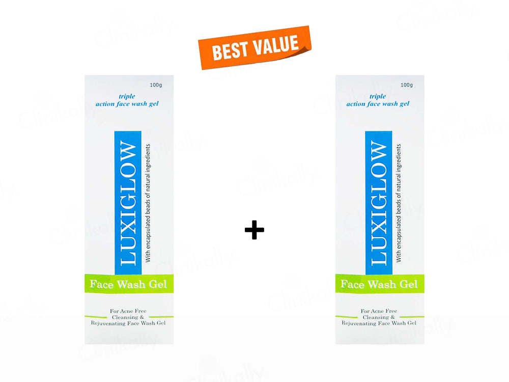 Luxiglow Triple Action Face Wash Gel