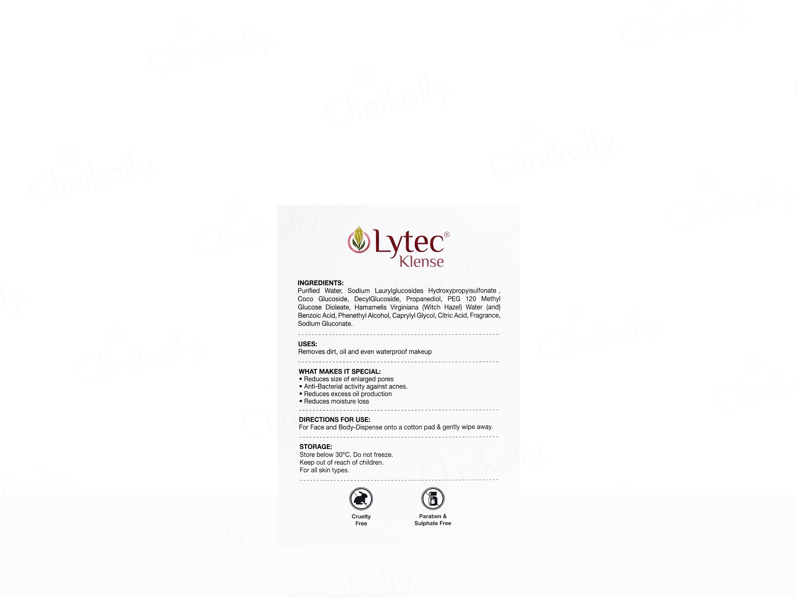 Lytec Klense Biotec Face Cleansing Kit