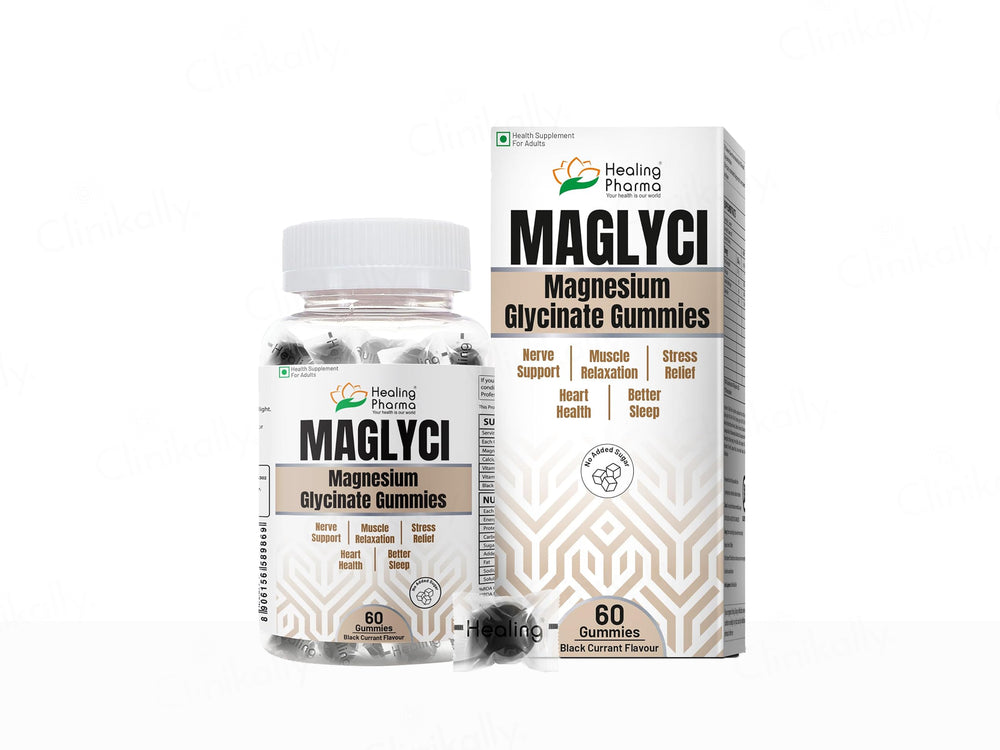 Maglyci Magnesium Glycinate Gummies - Black Currant Flavour