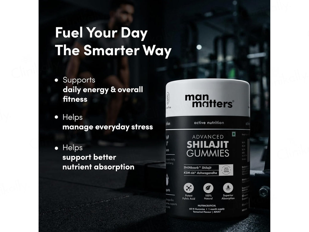 Man Matters Advanced Shilajit Gummies