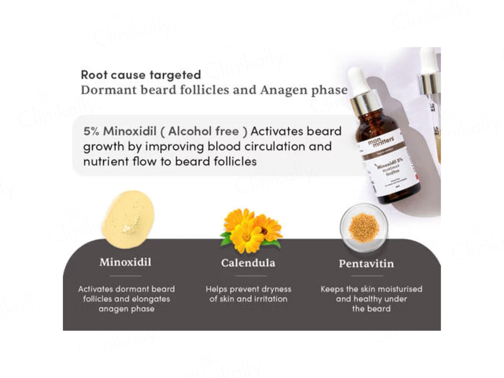 Man Matters Beardmax Growth Serum For Beard