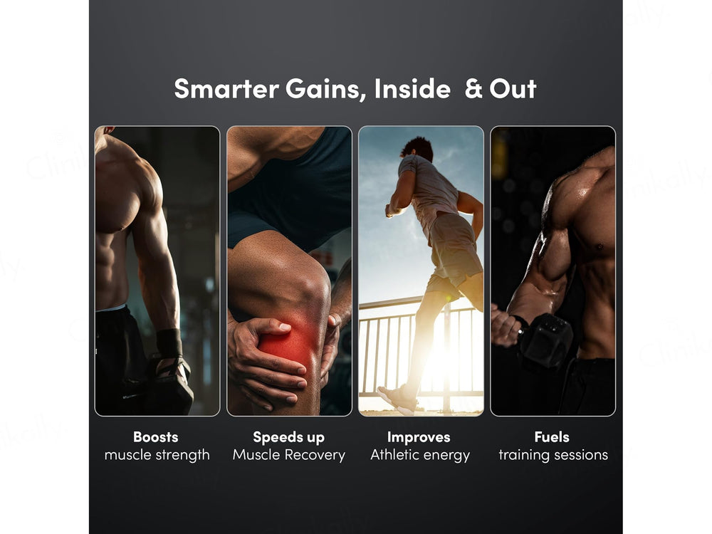 Man Matters Creatine Monohydrate Nutraceutical Powder - Mixed Fruit Flavour