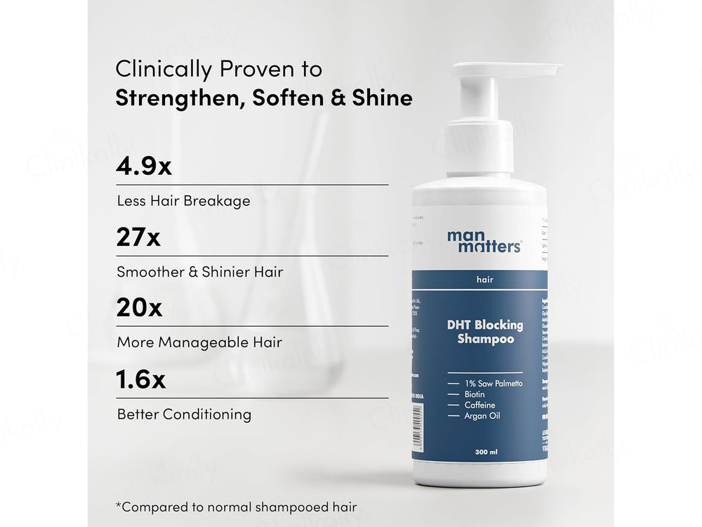 Man Matters DHT Blocking Anti Hair Fall Shampoo