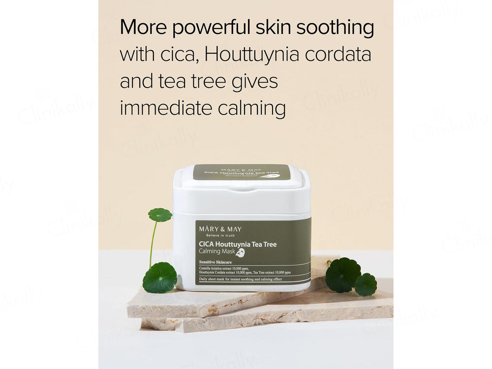 Mary&May Cica Houttuynia Tea Tree Calming Daily Sheet Mask