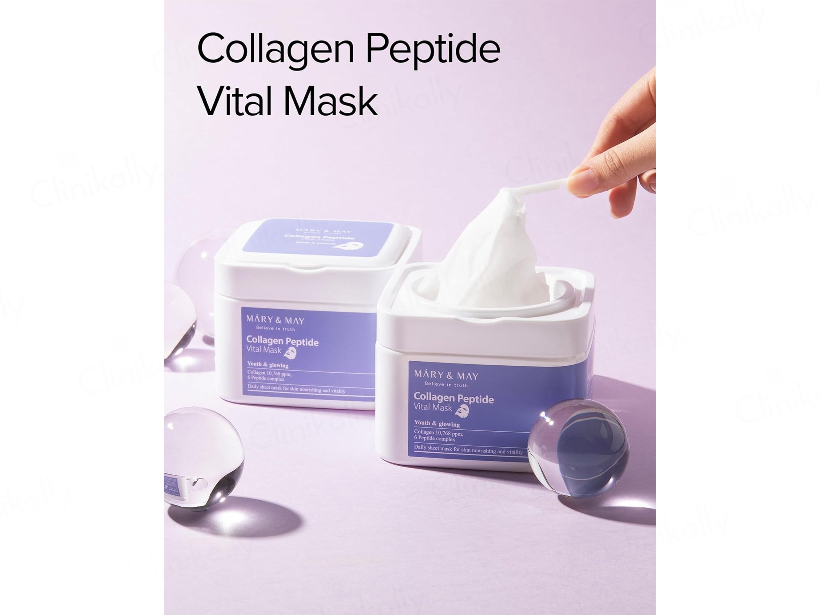 Mary&May Collagen Peptide Vital Daily Sheet Mask